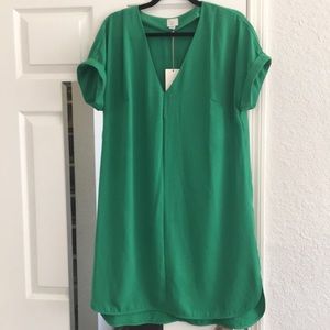 Kelly green sheath dress | NWT